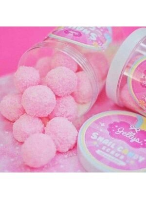 مقشر الجسم من جيلي، مقشر حلوى الحلزون للجسم، 6 كرات، 300 جرام