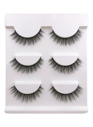 طقم زوج من 3 رموش مستعارة