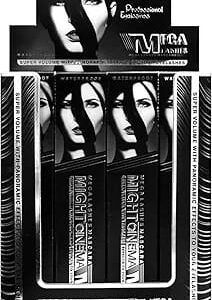 ماسكارا ميجا لاشز بتركيبة مقاومة للماء