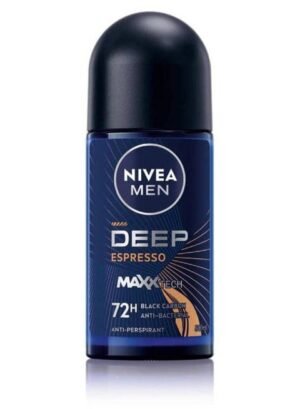 مضاد التعرق ديب ببلية دوارة وبخلاصة الكربون الأسود ورائحة الإسبريسو مضاد للبكتيريا للرجال، بحجم 50 مل