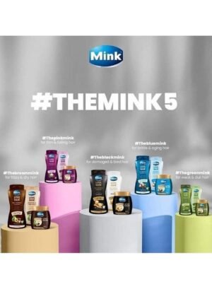 بلسم مينك لترطيب الشعر بخلاصة العسل والقمح وزيت الأرغان - 700 مل