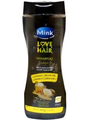 مينك شامبو بالعسل و زيت جنين القمح 700 مل