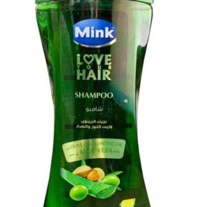 منك شامبو بزيت الزيتون زيت اللوز والصبار 400 مل