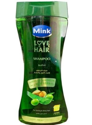 منك شامبو بزيت الزيتون زيت اللوز والصبار 400 مل