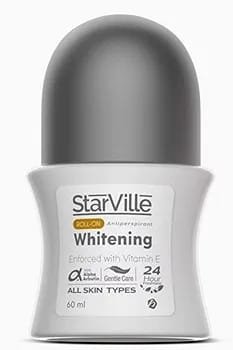 مزيل عرق رول اون لتفتيح البشرة للنساء من ستار فيل، 60 مل