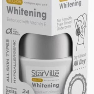 مزيل عرق رول اون لتفتيح البشرة للنساء من ستار فيل، 60 مل