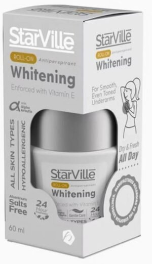 مزيل عرق رول اون لتفتيح البشرة للنساء من ستار فيل، 60 مل