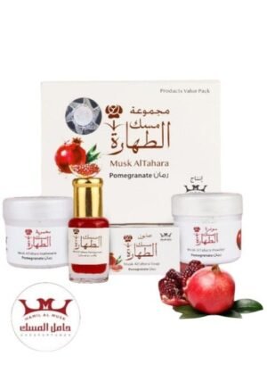 مسك الطهارة الأصلي رمان مجموعة 4 قطع