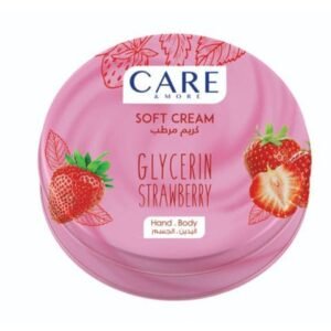 كريم ناعم مع جلسرين بنكهة الفراولة الوردية