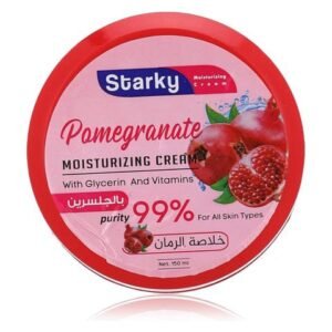 كريم مرطب بالرمان مع الجلسرين والفيتامينات